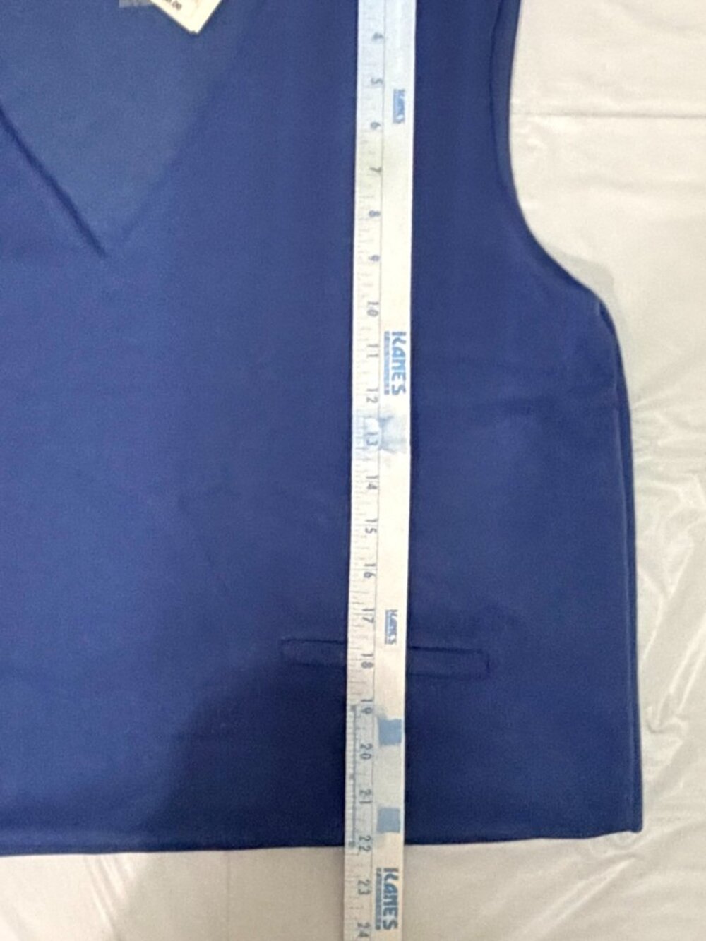 A New Day Women's Sandwash Blue Sleeveless Vest - Size XL - NWT - Picture 4 of 6